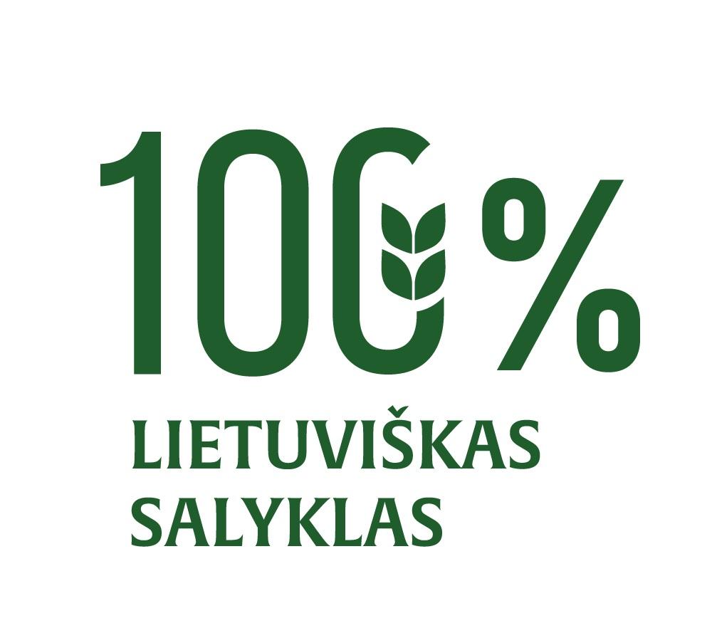 Prekės ženklas: 100 % LIETUVIŠKAS SALYKLAS